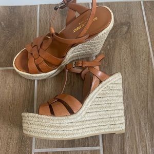 ysl tribute wedges